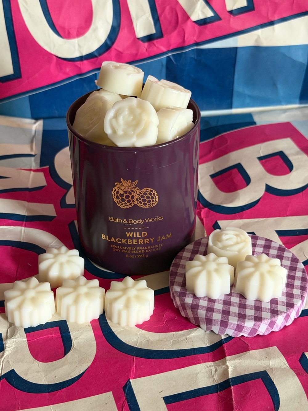 Bath & Body Works Wild Blackberry Jam Wax Melts